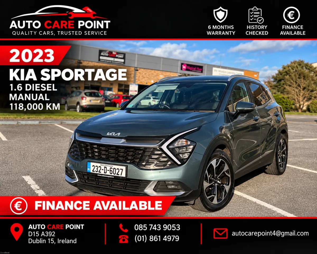 2023 Kia Sportage 1.6CRDI - Image 1