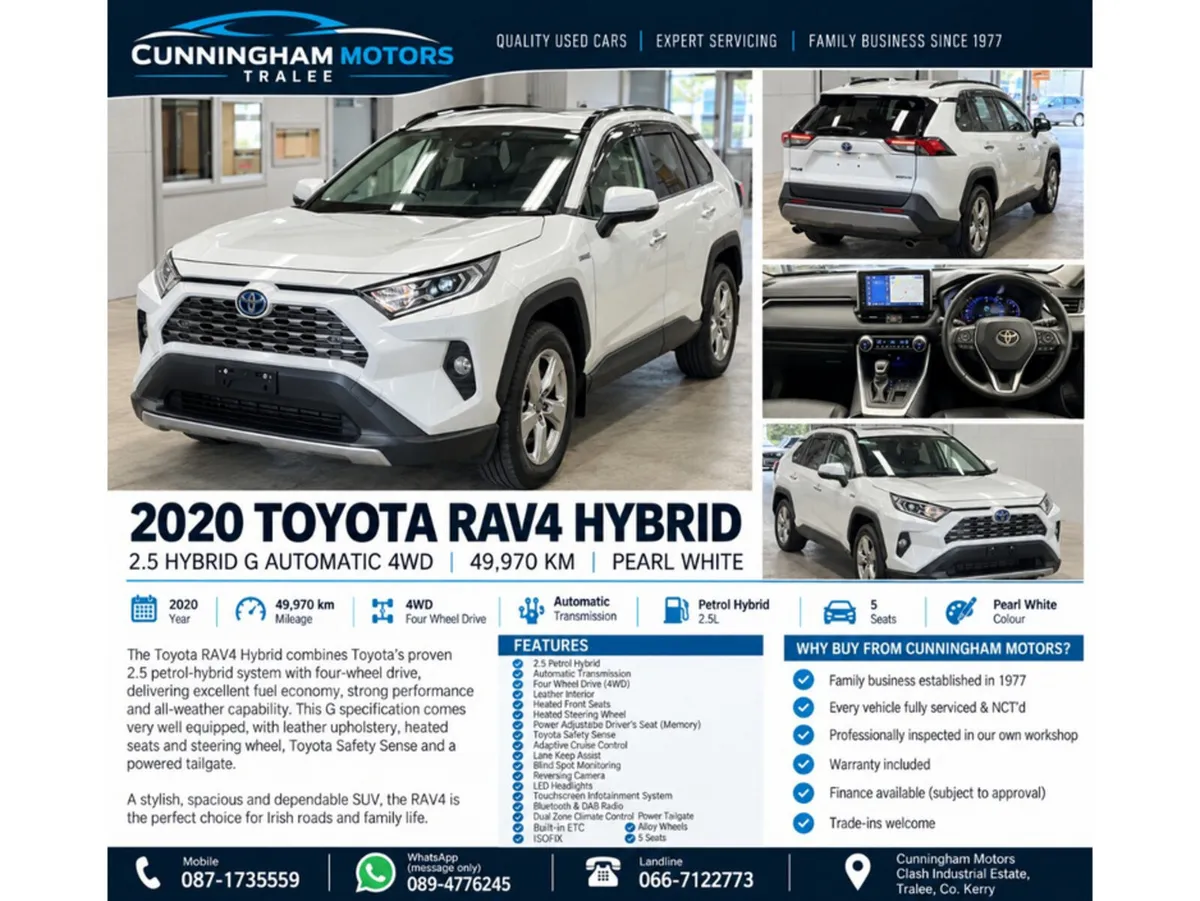 Toyota RAV4 Hybrid G Automatic 4WD - Image 1