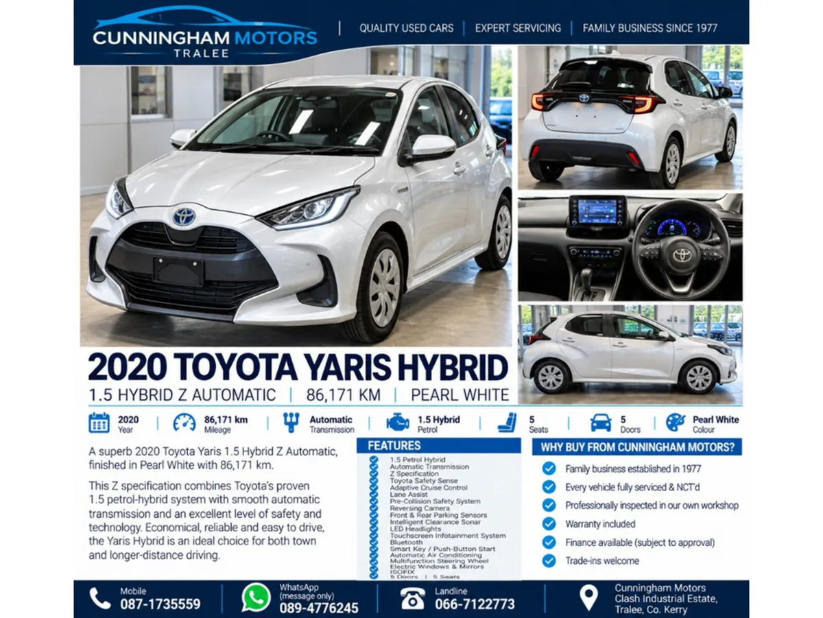 Toyota Yaris Yaris 1.5 Hybrid Z Automatic - Image 1