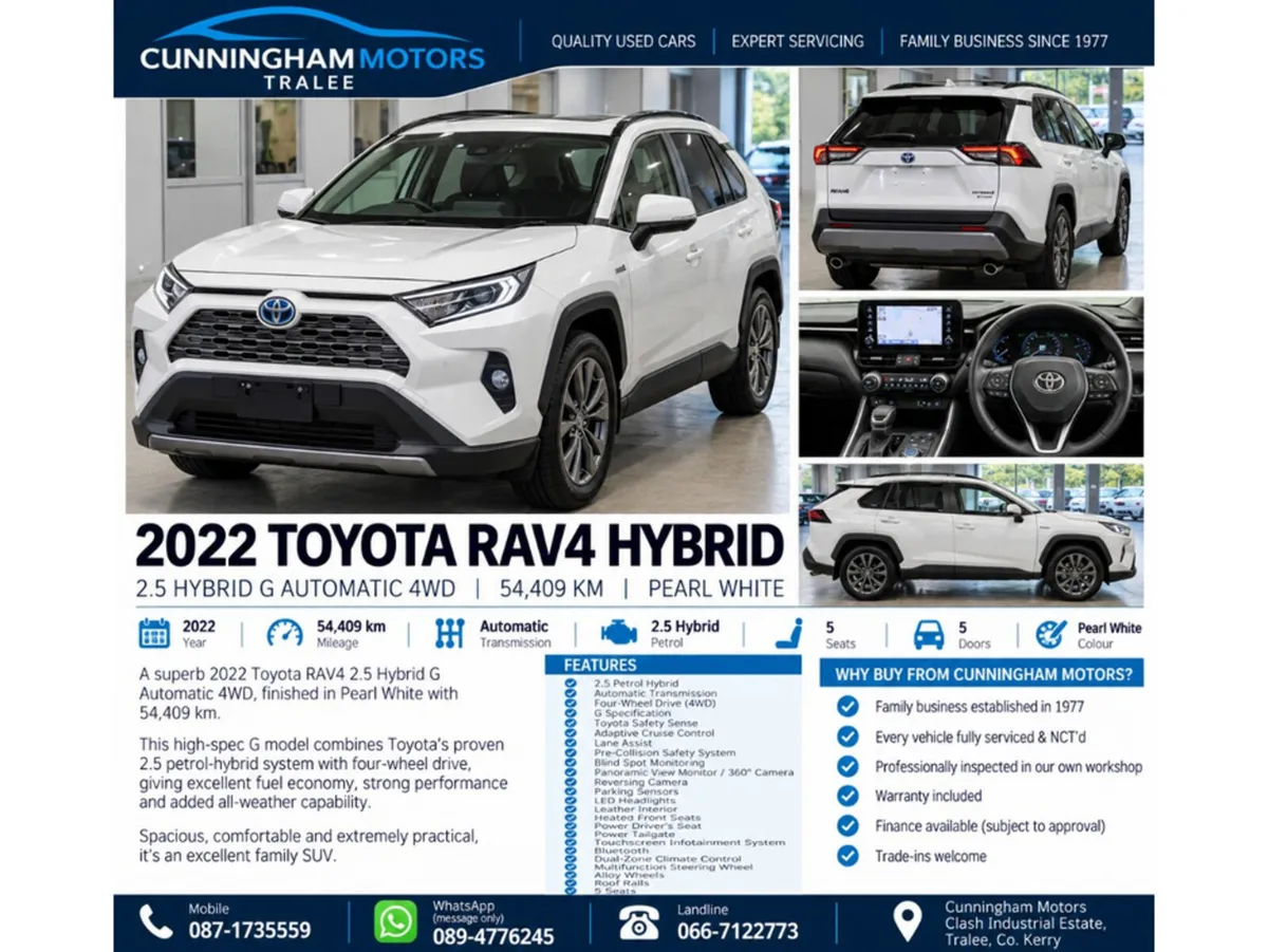 Toyota RAV4 RAV4 2.5 Hybrid G Automatic 4WD - Image 1