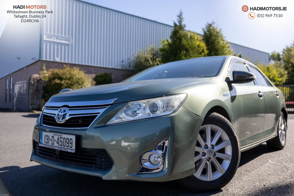 TOYOTA CAMRY 2.5 HYBRID 2013 GREEN - Image 3