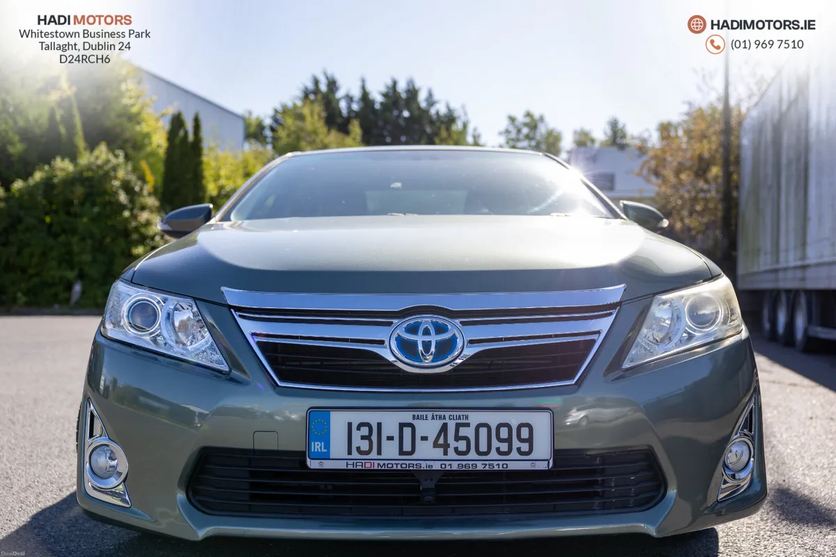 TOYOTA CAMRY 2.5 HYBRID 2013 GREEN - Image 1