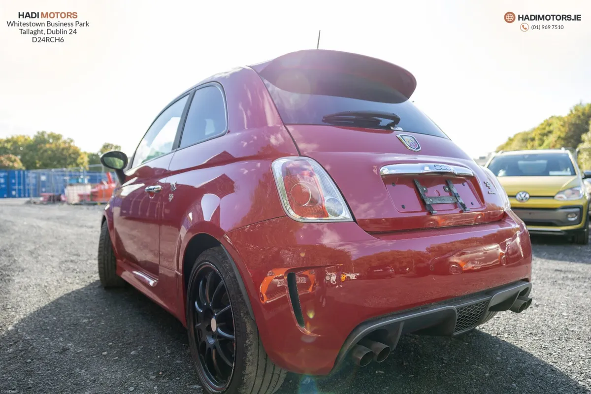 FIAT ABARTH 500 1.4 T-JET AUTO 2016 RED - Image 4