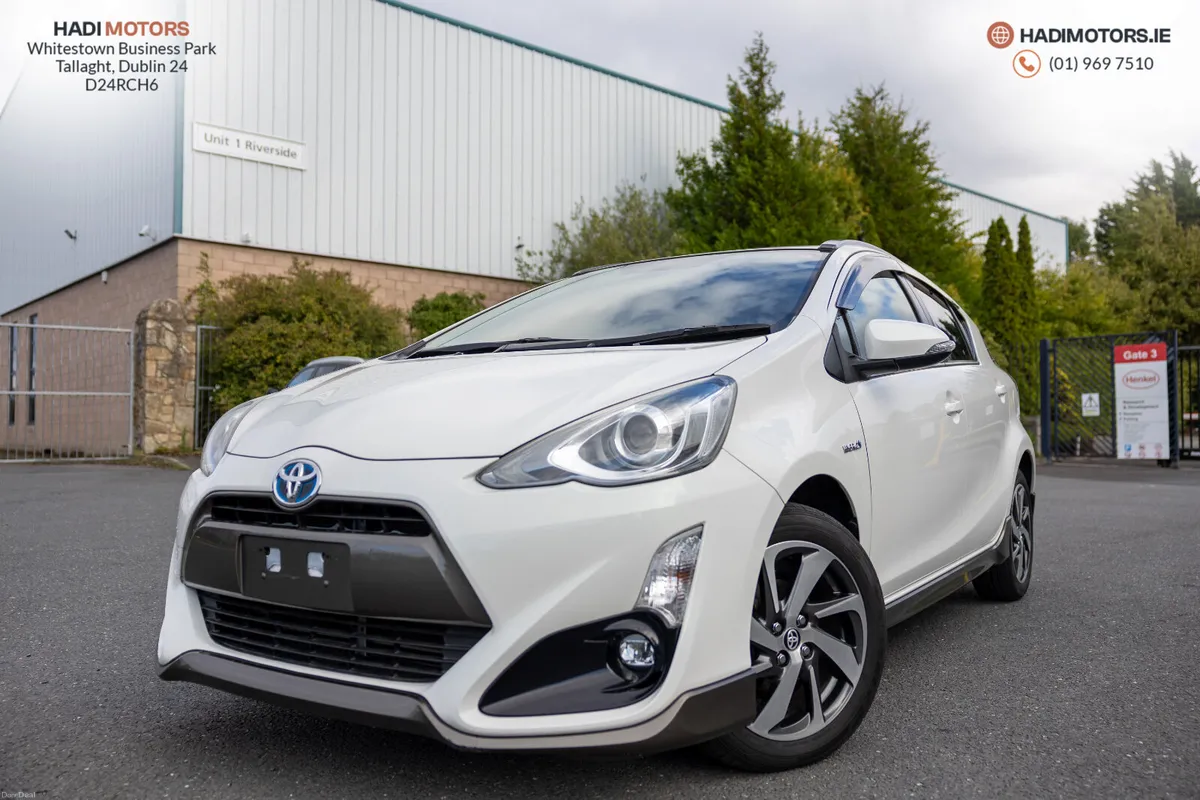 TOYOTA AQUA 1.5 HYBRID 2015 WHITE - LOW TAX - Image 3