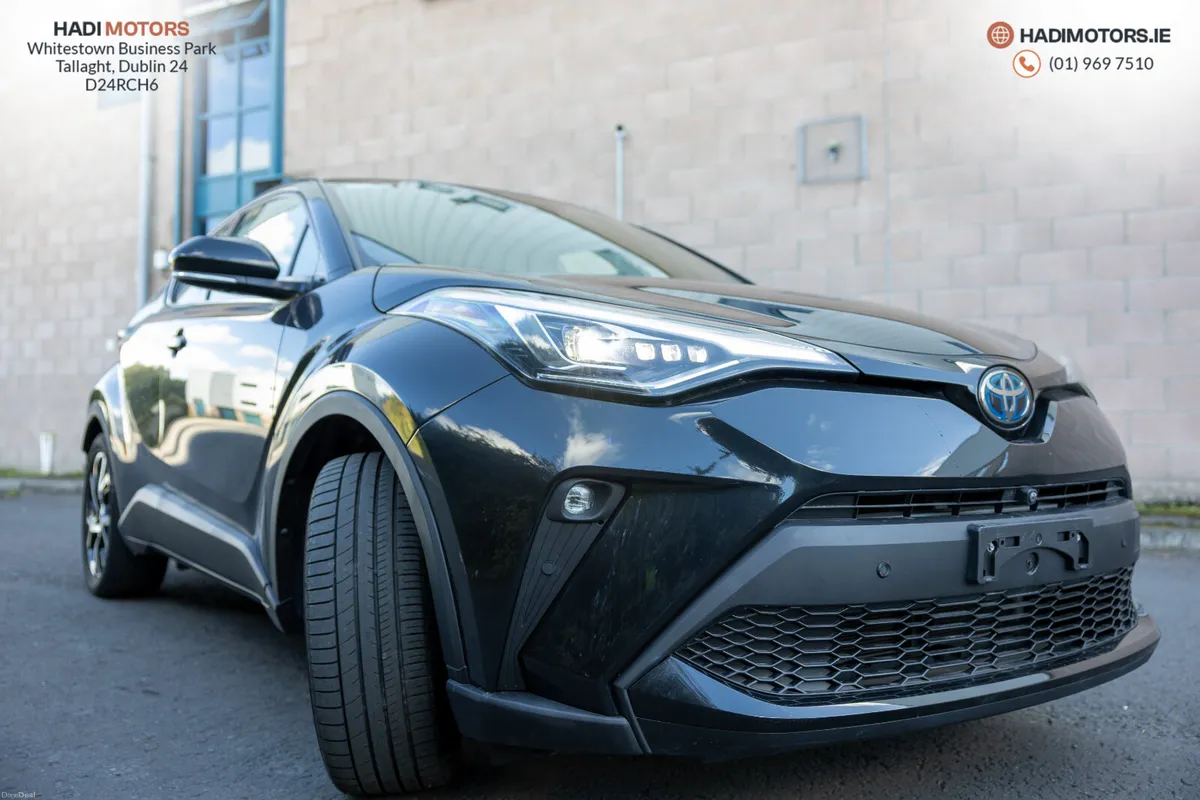 TOYOTA C-HR 1.8 HYBRID 2019 BLACK - 60,675KM - Image 2