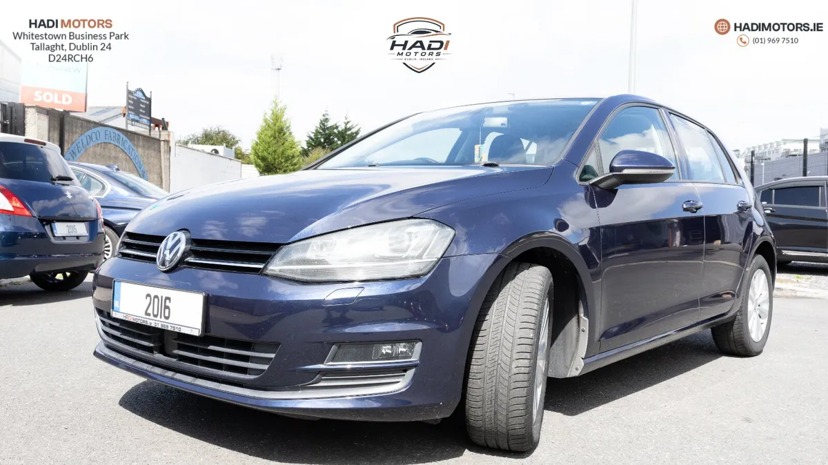 VW GOLF 1.2 TSI AUTO 2016 NAVY - 85,235KM - Image 3