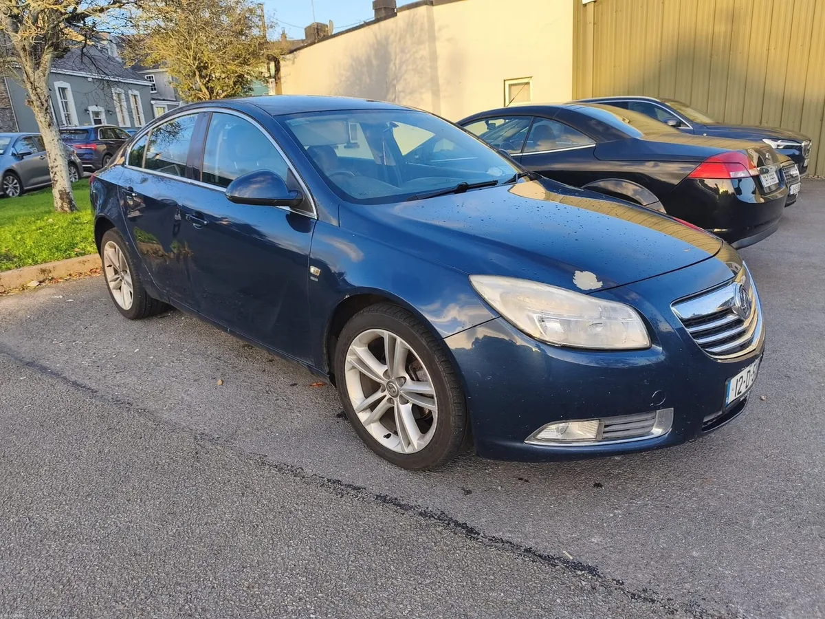 12 OPEL INSIGNIA 2.0CDTI SRI NEW NCT:7/27 - Image 1