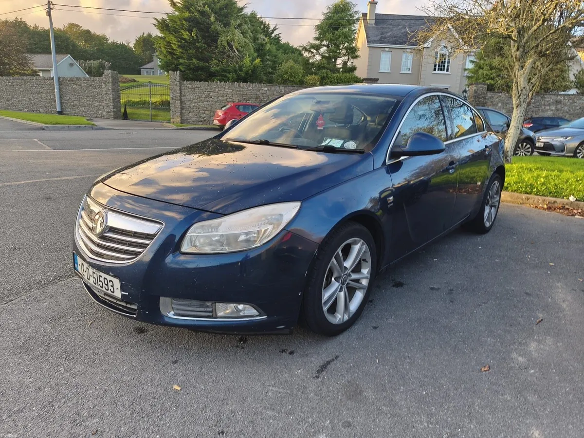 12 OPEL INSIGNIA 2.0CDTI SRI NEW NCT:7/27 - Image 2