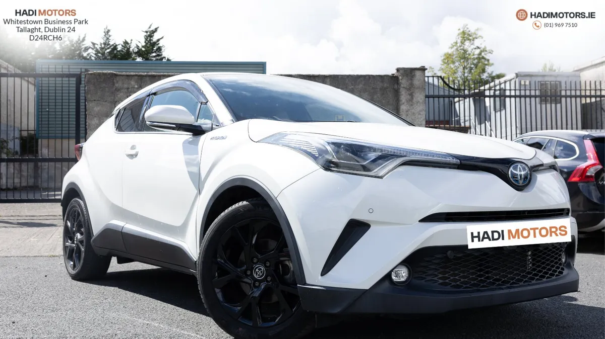 TOYOTA C-HR 1.8 HYBRID 2019 WHITE - 50,270KM - Image 2