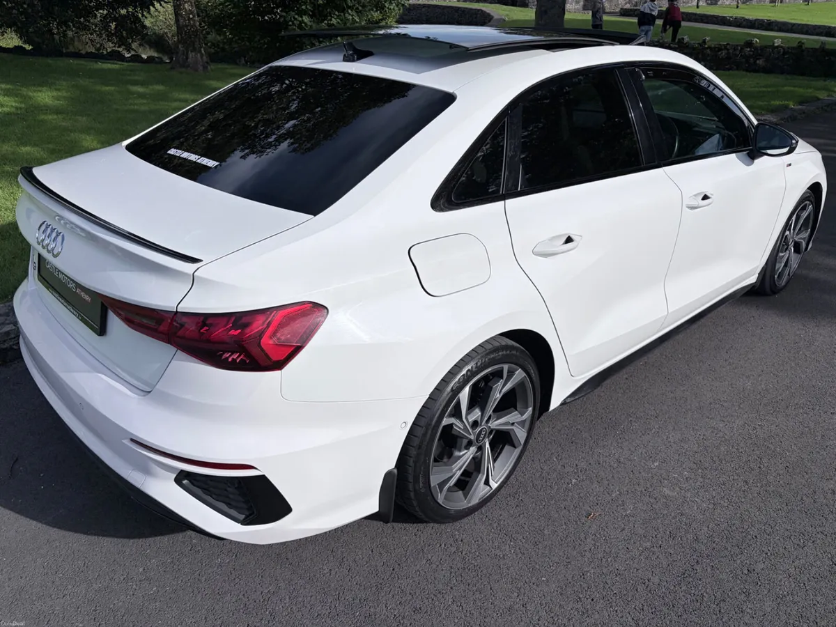 Audi A3 Saloon S-Line Black Edition with Pan roof - Image 4
