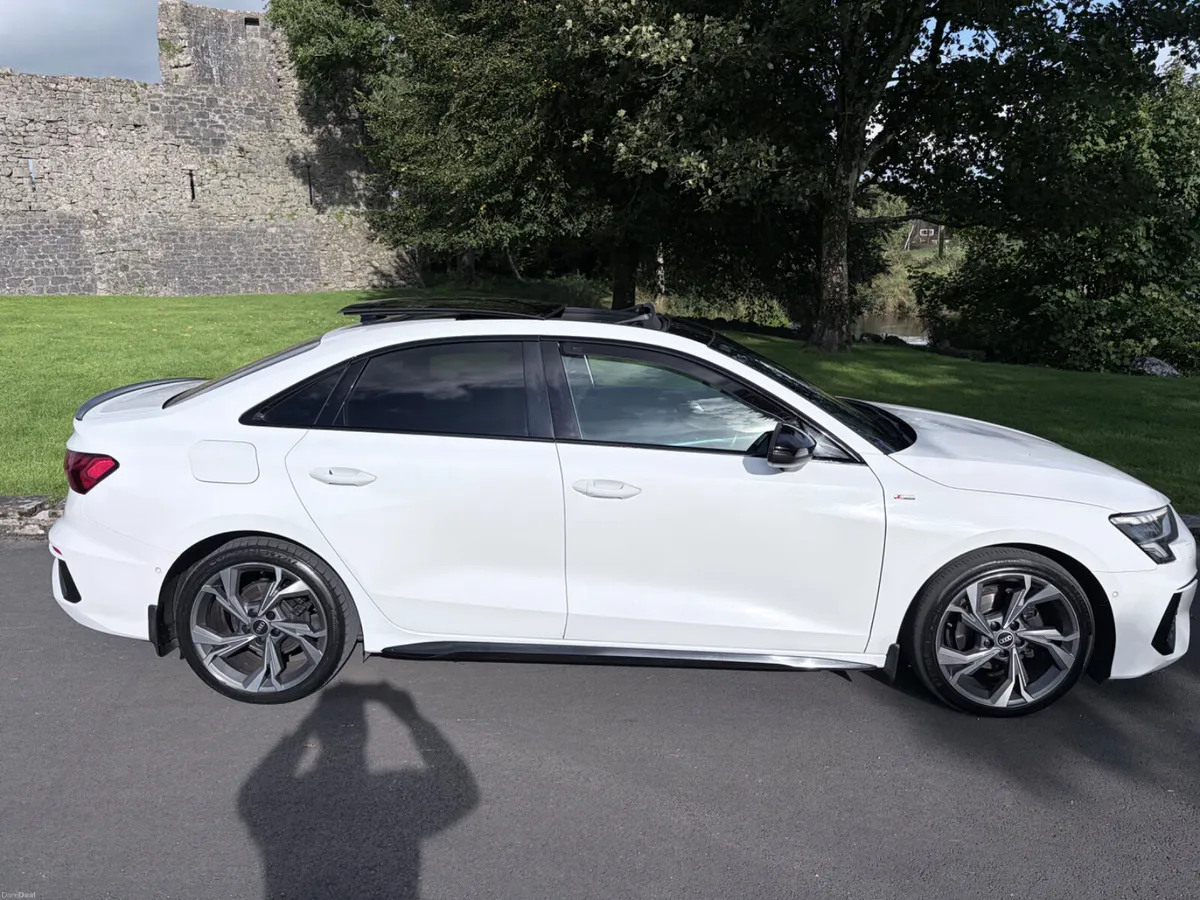 Audi A3 Saloon S-Line Black Edition with Pan roof - Image 6