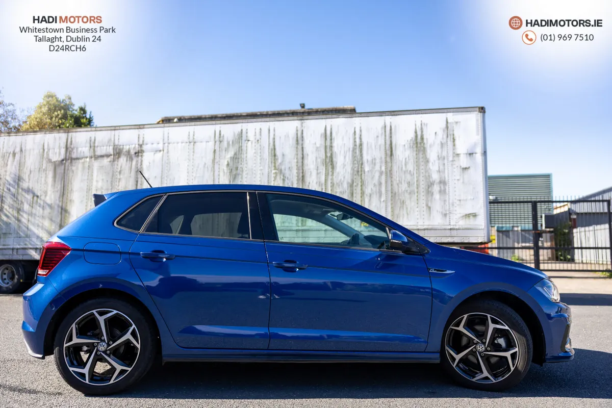VW POLO 1.5 TSI R-LINE AUTO 2019 BLUE - 76,021KM - Image 4