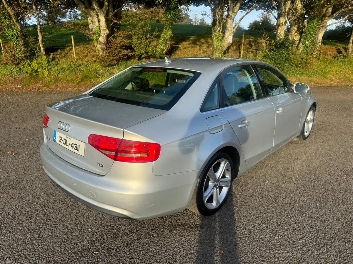 2012 Audi A4 FRESH NCT AND IRISH REG - Image 3