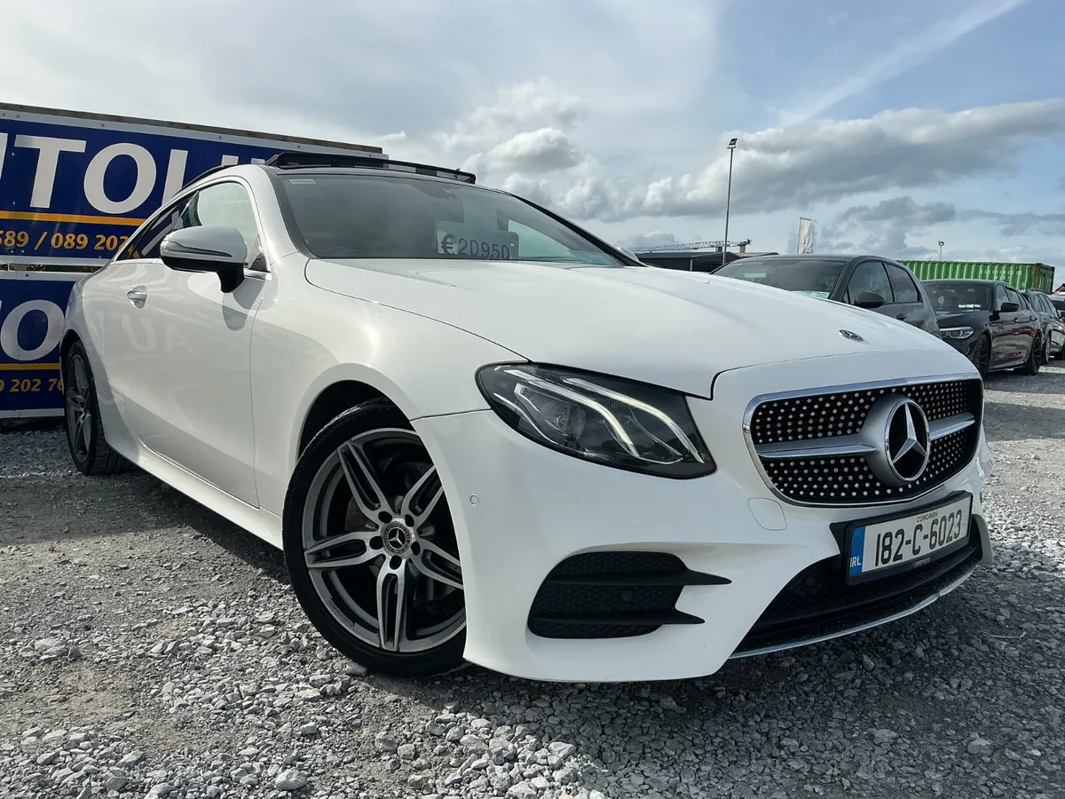 2018 MERCEDES E220 CDI COUPE AMG SUNROOF SPOTLESS - Image 1