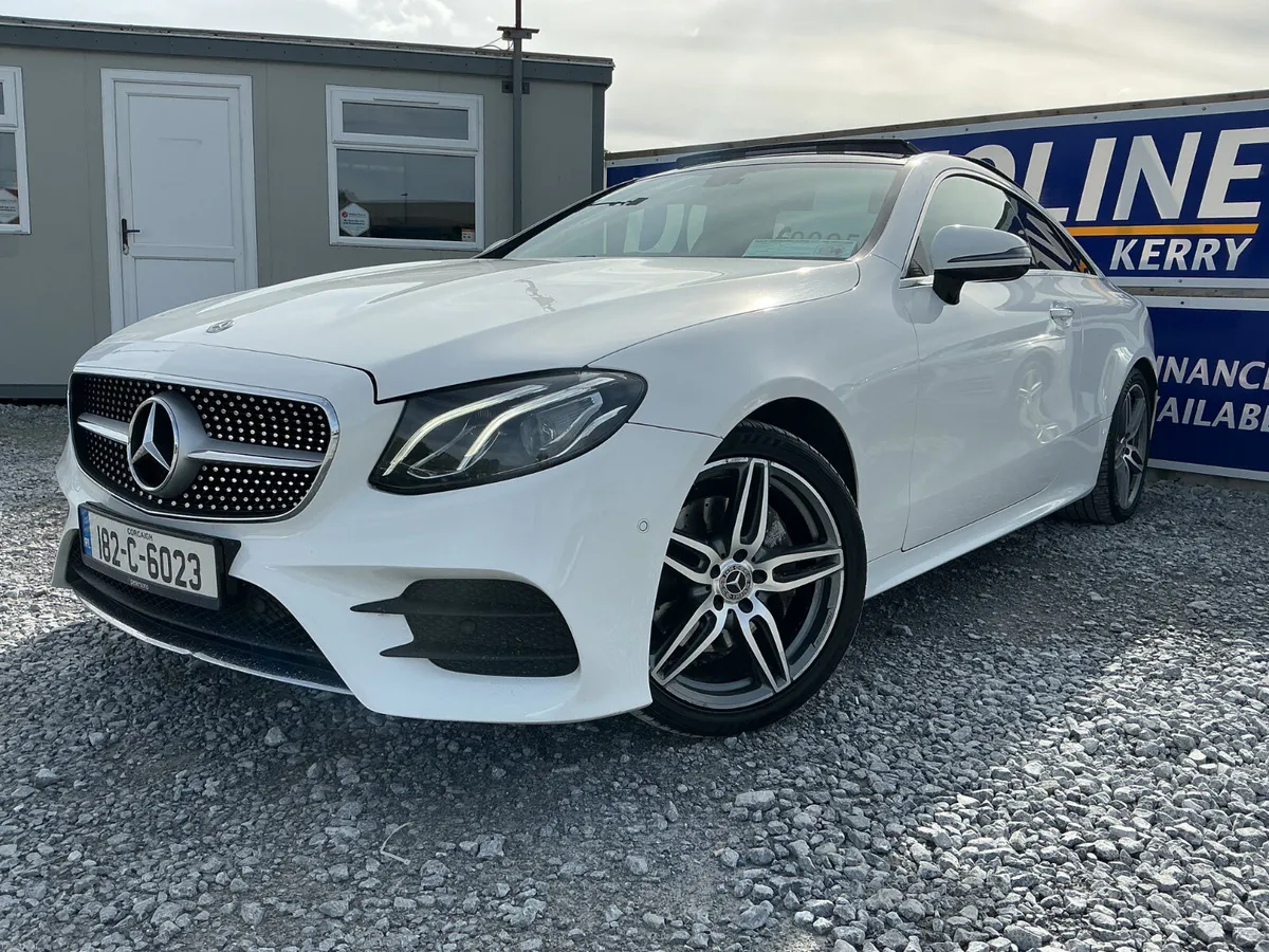 2018 MERCEDES E220 CDI COUPE AMG SUNROOF SPOTLESS - Image 2