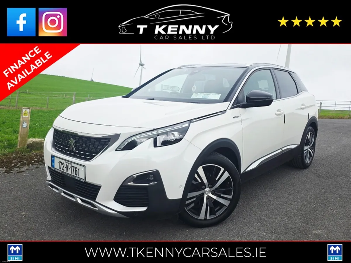 Peugeot 3008 1.6 HDI BLUE GT LINE 120Bhp FINANCE F - Image 1
