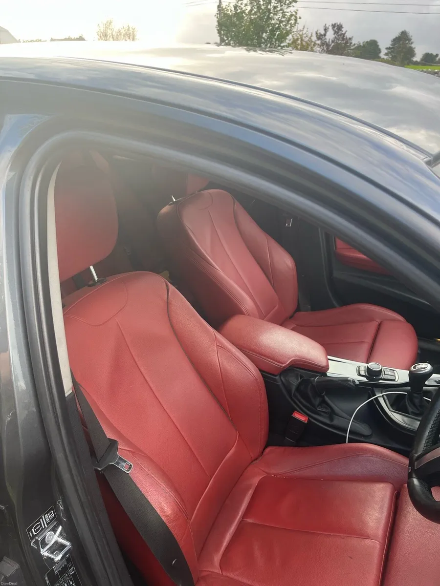 BMW F30 316D M3 Style (190BHP) Red Leather - Image 5