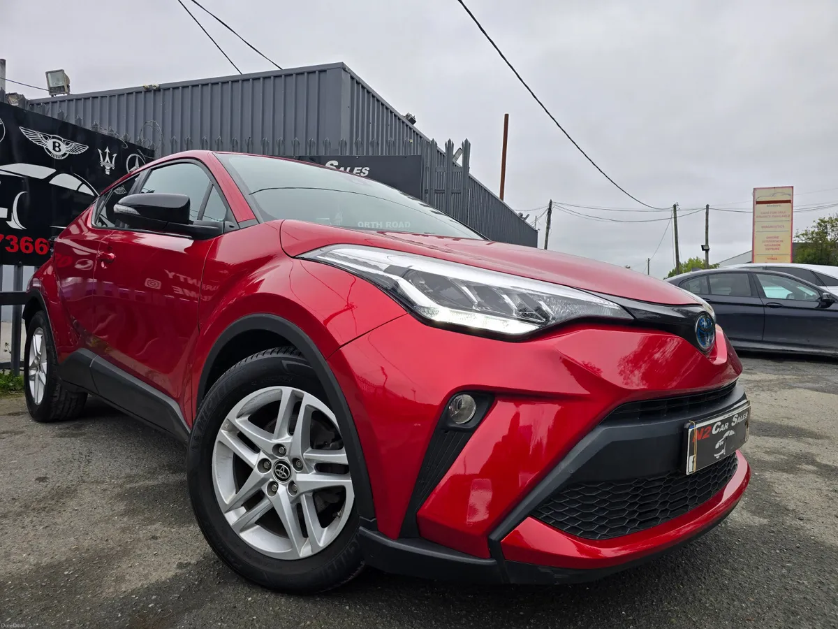 222 Toyota C-HR 1.8 hybrid, LOW MILES, NEW NCT - Image 1