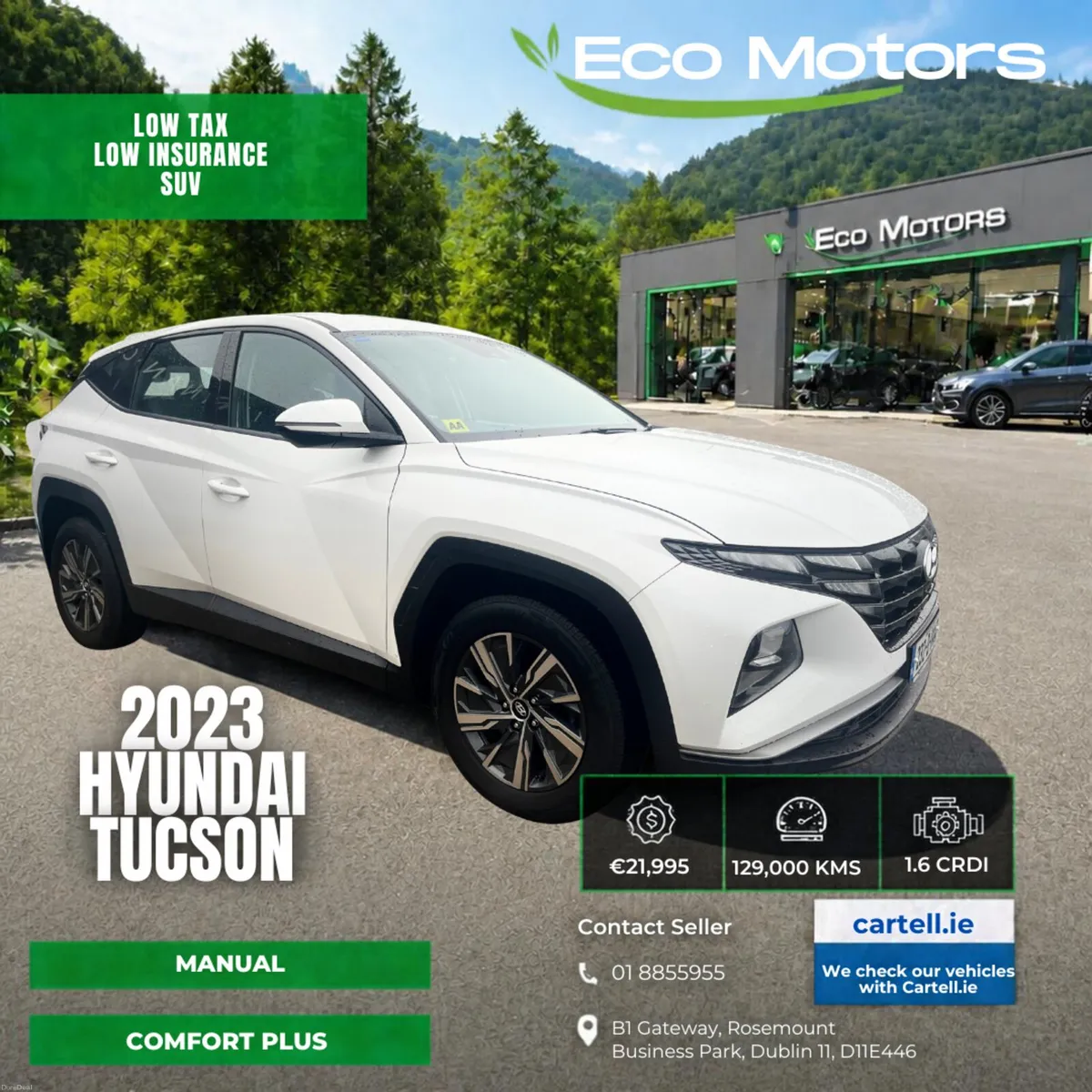 HYUNDAI TUCSON, 2023, 1.6 DIESEL, MANUAL - Image 1