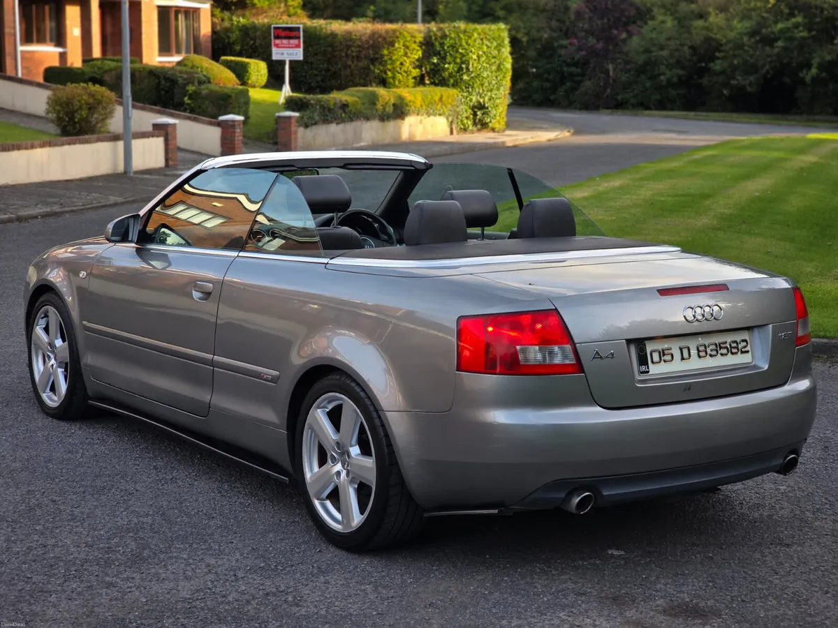 05 AUDI A4 CONVERTIBLE 1.8 TURBO NCT&TAX - Image 4