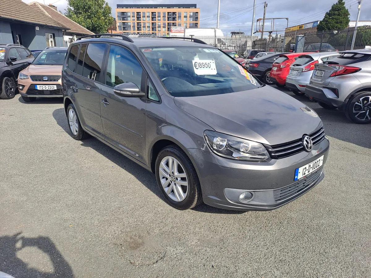 V.W. Touran 2012  1 OWNER/FSH/LOW KM1.6 TDI C-LINE - Image 1