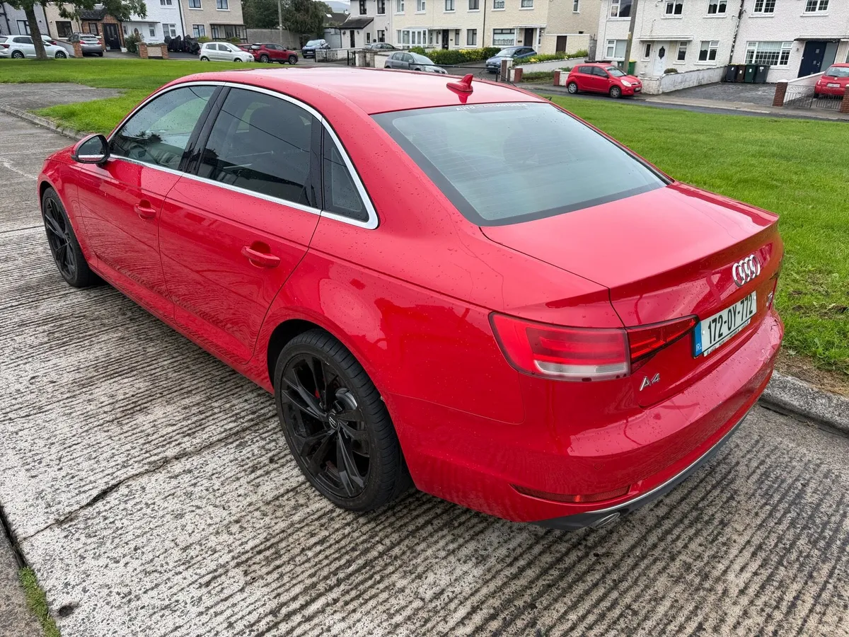 2017 Audi A4 2.0 TDI Auto Full Black Leathers - Image 4