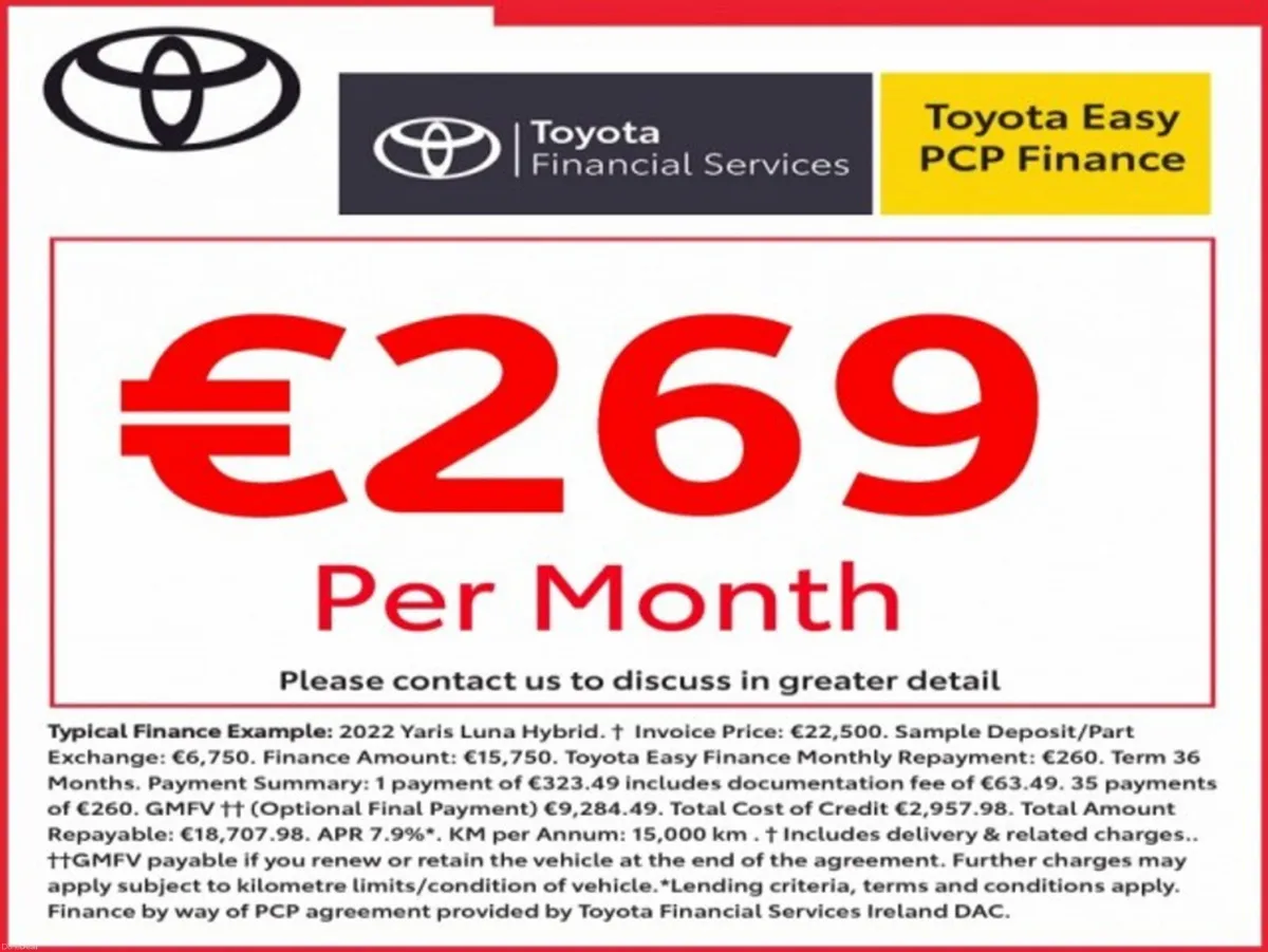 Toyota Yaris - Petrol - New Generation - Luna Edit - Image 1