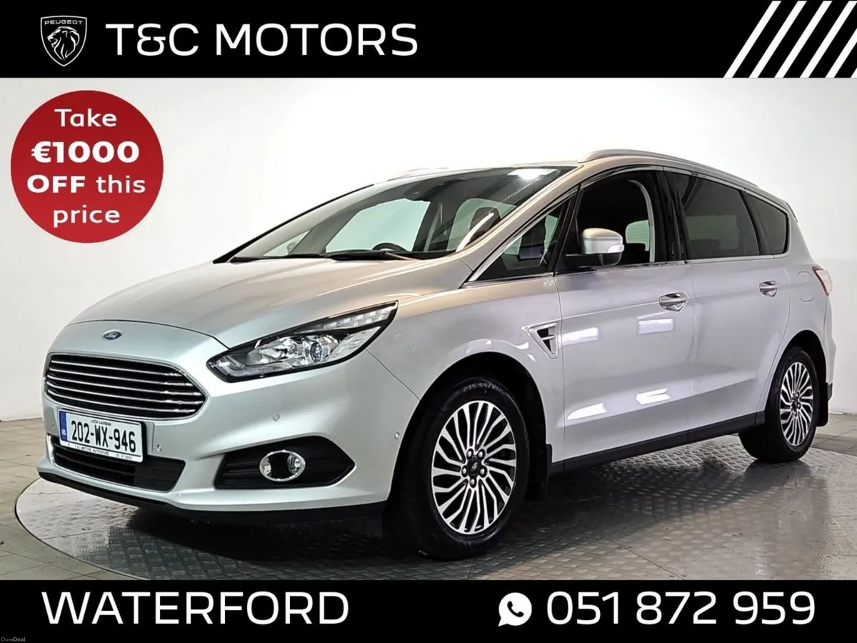 Ford S-Max *Diesel 7-Seater* Titanium Model - Rear - Image 1