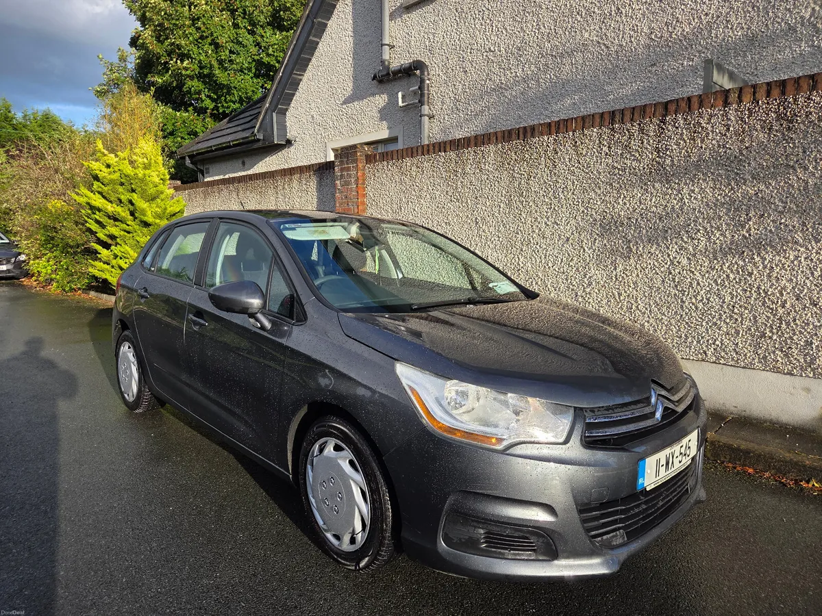 Citroen C4 1.6d VTR, tested and taxed - Image 1