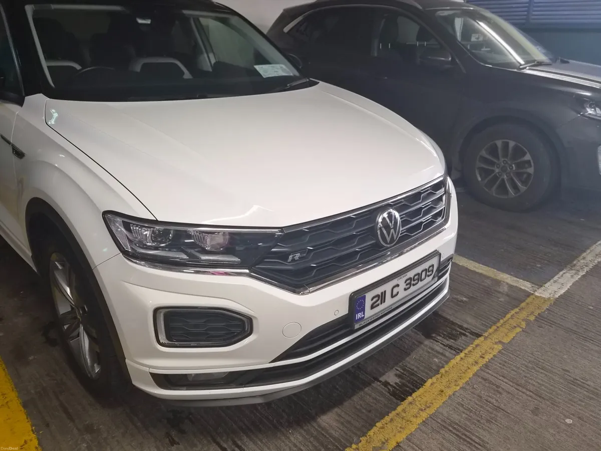 White 2021 Volkswagen R Line T-Roc 1.5 petrol - Image 5