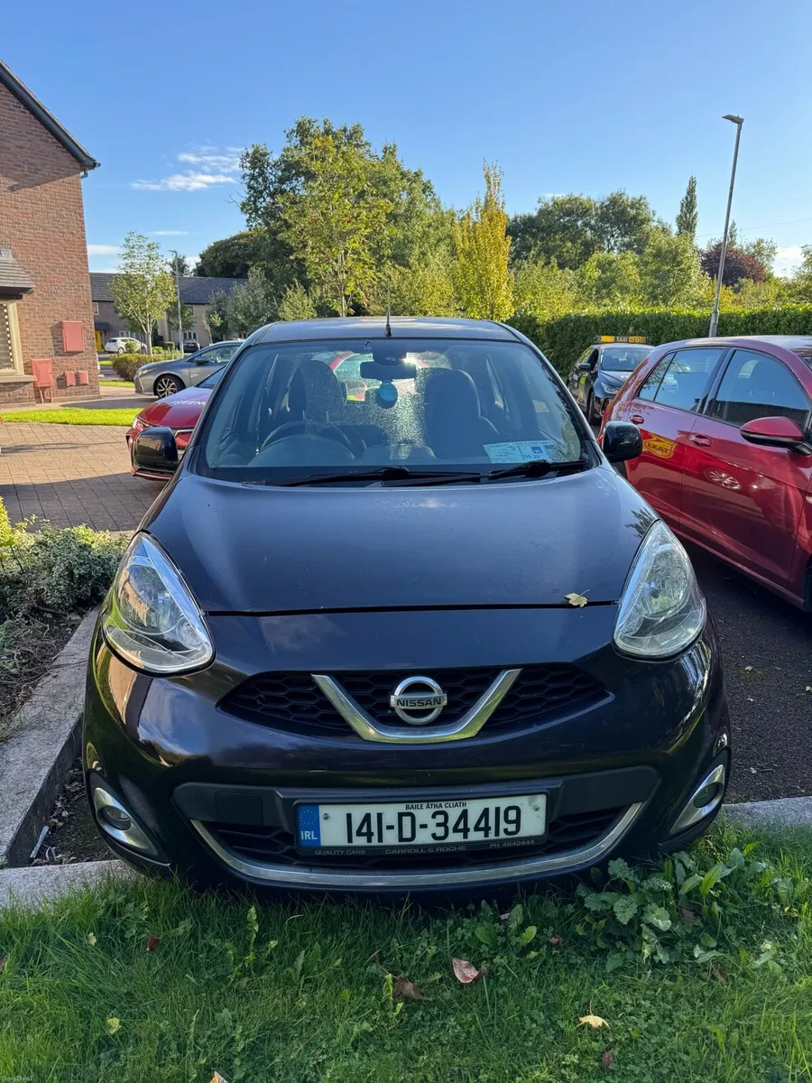 2014 Nissan Micra 5DR 1.2 Petrol NCT and TAX - Image 1