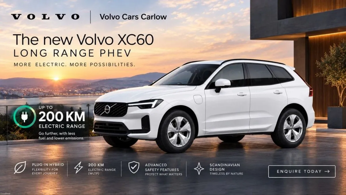 Volvo XC60 T6 CORE LONG RANGE *200KMS RANGE* € PER - Image 1