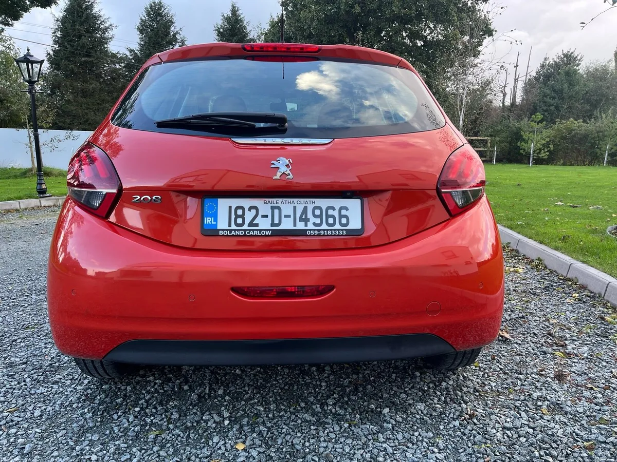 2018 Peugeot 208 (182) NCT 8/28 - Image 5