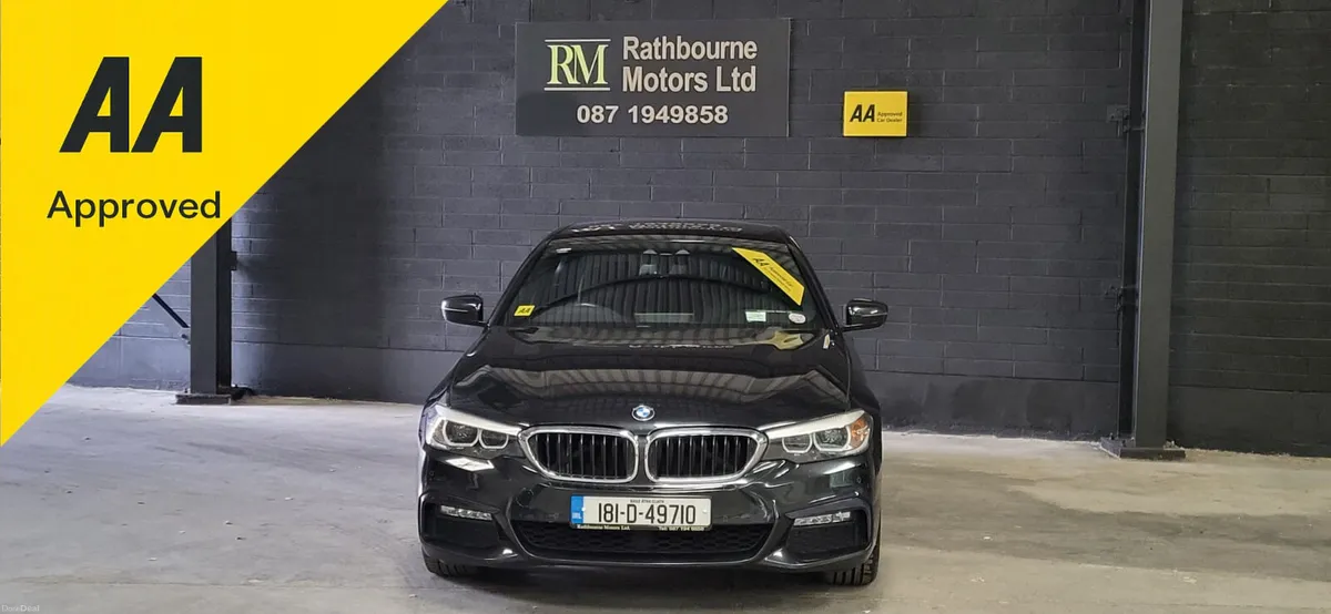 BMW 5-Series 2018 M-sport Automatic (low  Mileage) - Image 1