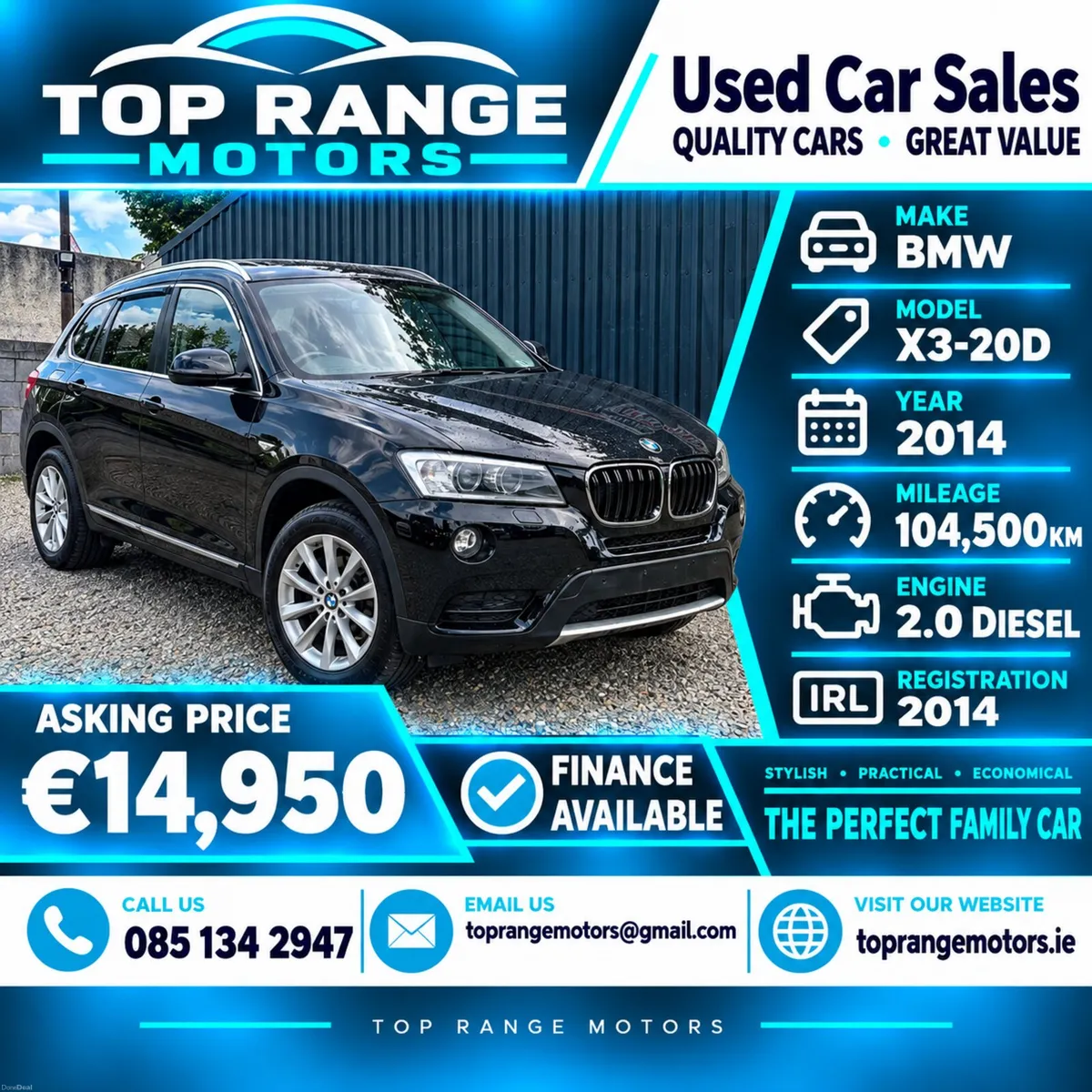 BMW X3 2014 luxury package - Image 1