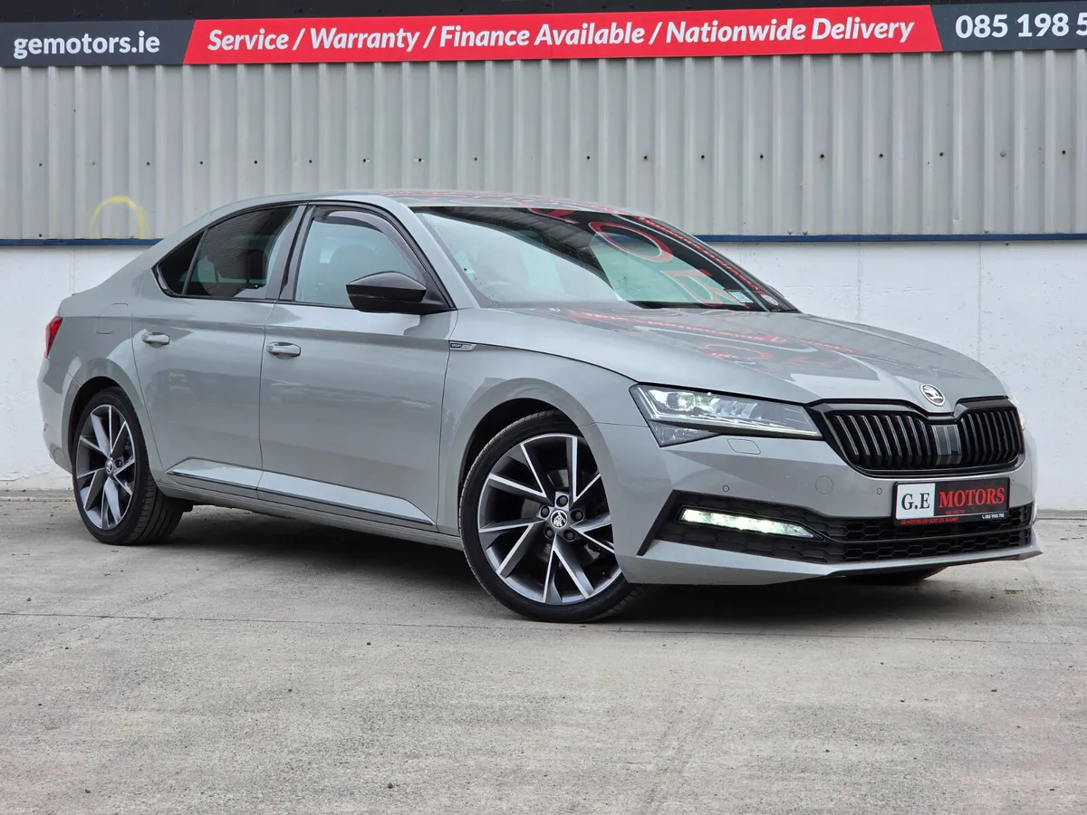 SKODA SUPERB 2.0 150BHP AUTO SPORTLINE STEEL GREY - Image 2