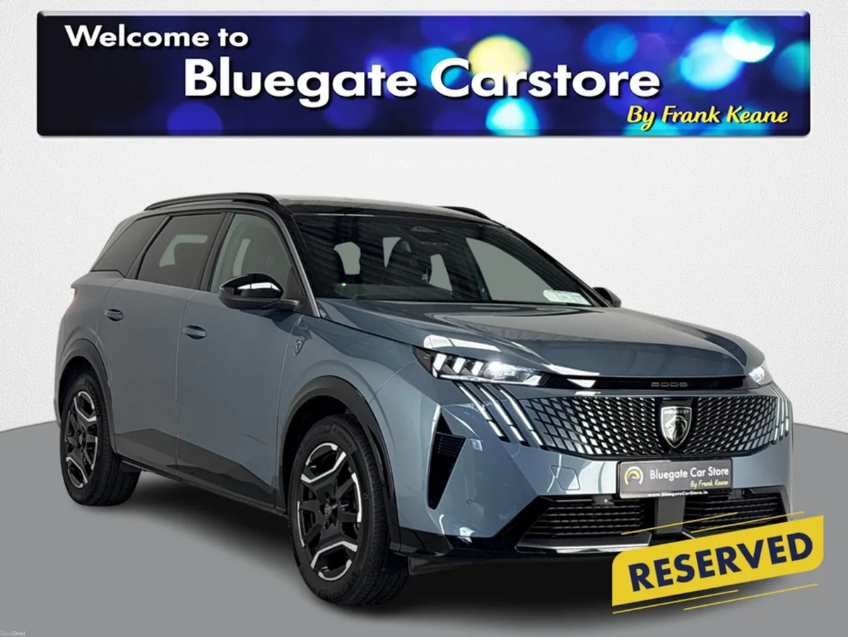Peugeot 5008 GT **FULL BLACK HALF LEATHER INTERIOR - Image 1