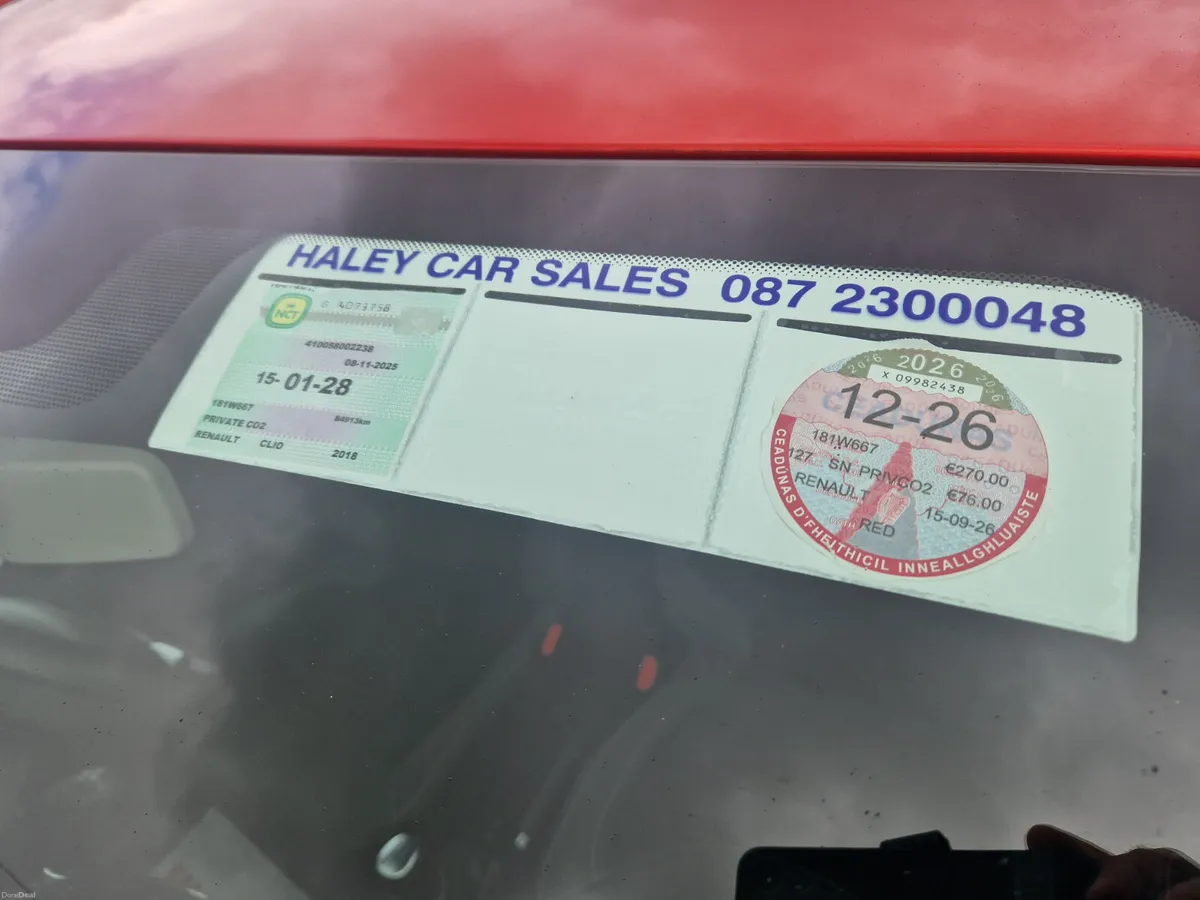 18 RENAULT CLIO...LOW KMS... - Image 4