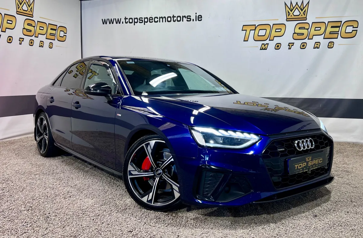 2021 AUDI A4 S LINE AUTOMATIC — STUNNING BLUE — - Image 1