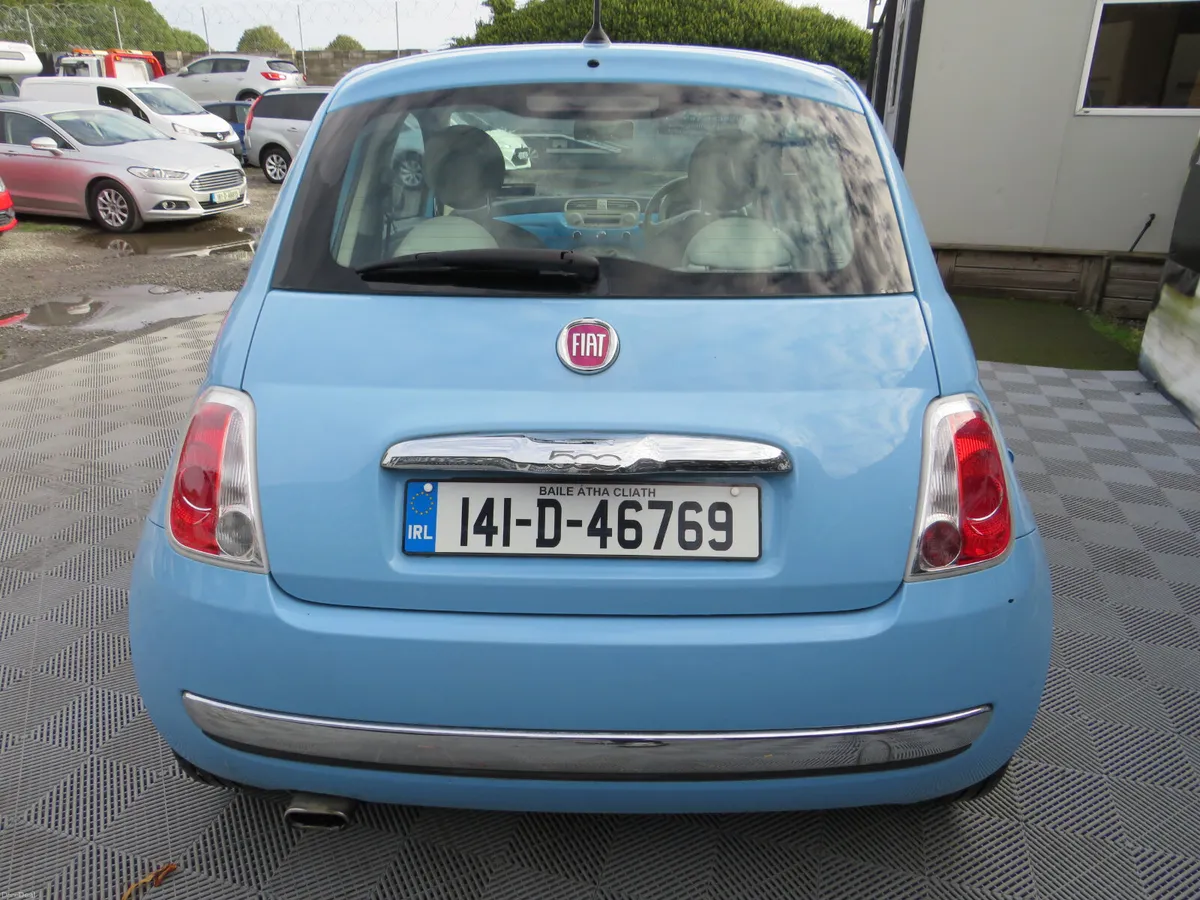 Fiat 500 2014 SKY BLUE NCT & TAX 27 - Image 6