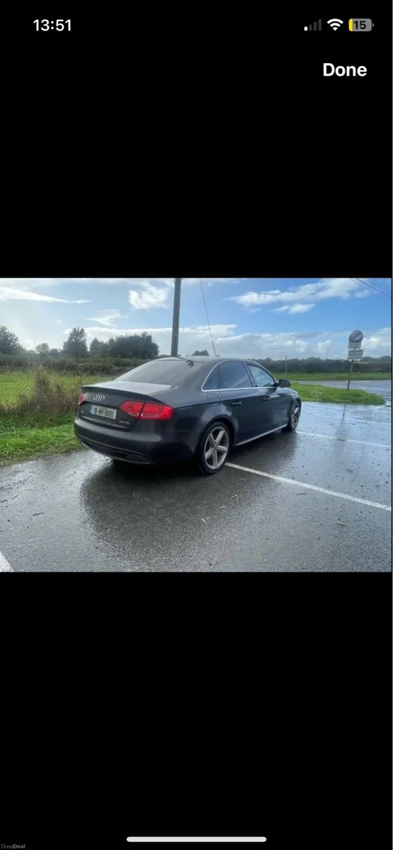 Audi A4 2010 2.0 Sline 170bhp (black interior) - Image 1