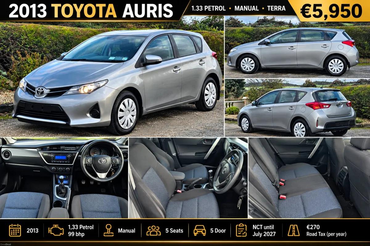 Toyota Auris 2013 - Image 1