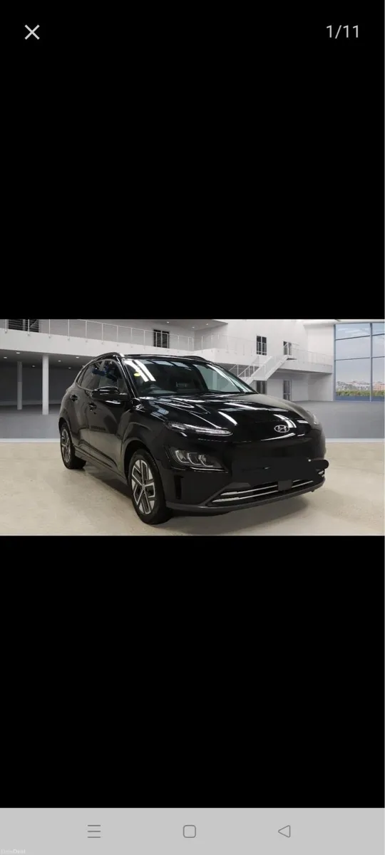2022 Hyundai Kona Electric 64KWh - Black - Image 5