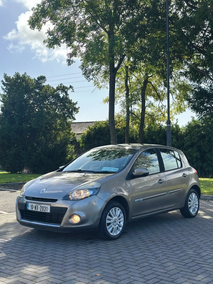 2010 RENAULT CLIO AUTOMATIC LOW MILES LONG NCT/TAX - Image 1
