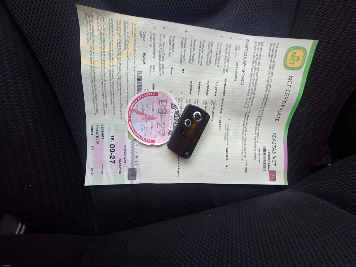 Honda Fit 2012 new nct new tax - Image 5