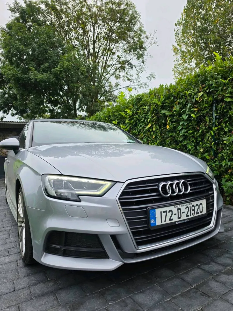 2017 Audi A3 Saloon S-Line TDI - 1 Owner - Image 1