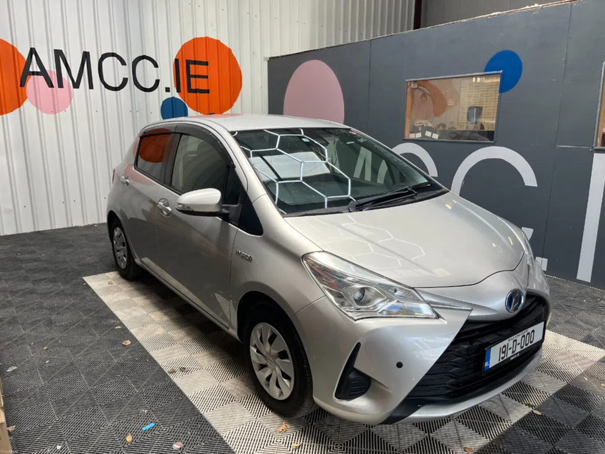 Toyota Vitz 2019 TOYOTA VITZ HYBRID 1.5 AUTOMATIC - Image 1