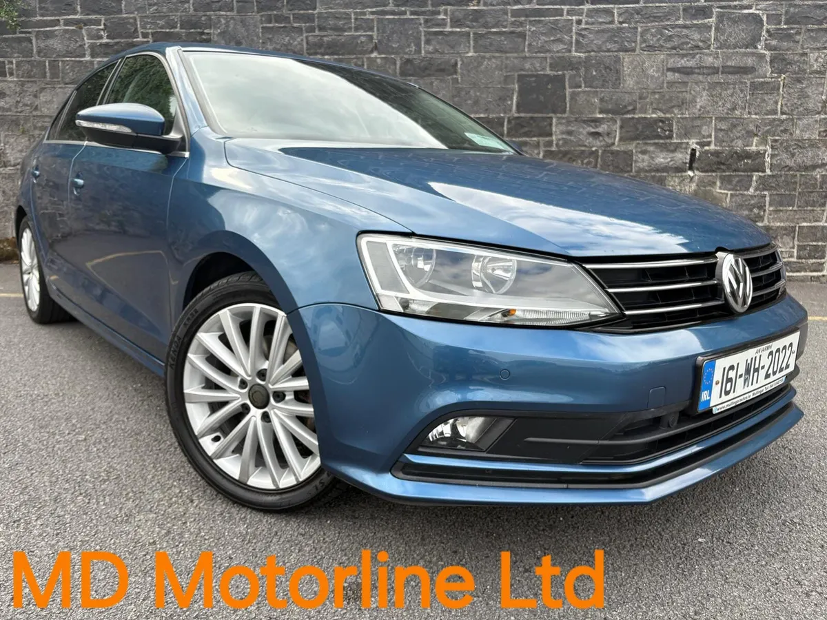 16 VW JETTA H-LINE FSH! 1 OWNER IRISH CAR New NCT - Image 1