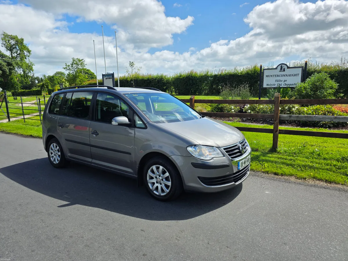 2008 VOLKSWAGEN TOURAN 1.9 TDI 7 SEATER €2,750 - Image 1