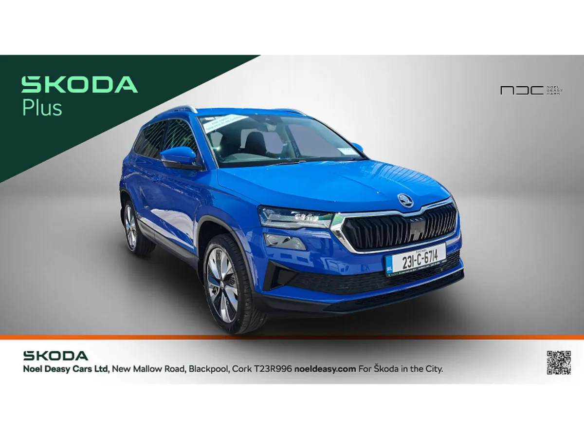 Skoda Karoq STYLE 2.0 TDI 115 BHP- ENERGY BLUE- 2 - Image 1